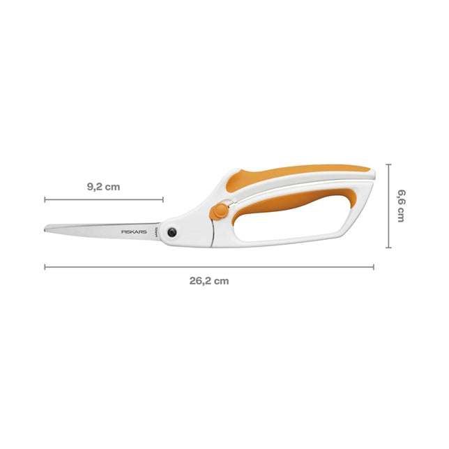 Fiskars Easy Action Fabric Scissors. 26 cm