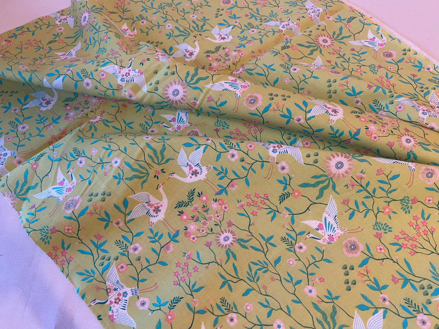 Dashwood Studio fabric, 100% Cotton Fabric. Blossom Days by Bethan Jane