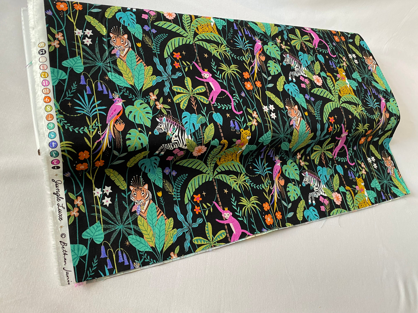 Dashwood Studio fabric, 100% Cotton Fabric. Jungle Luxe by Bethan Janine