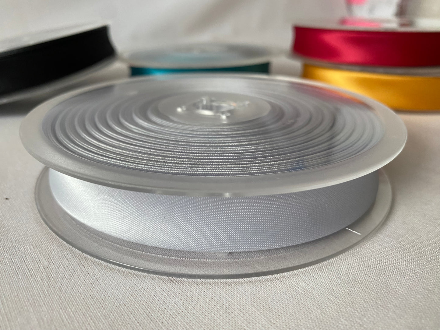 Satin Bias Binding, 18mm, Various Colours