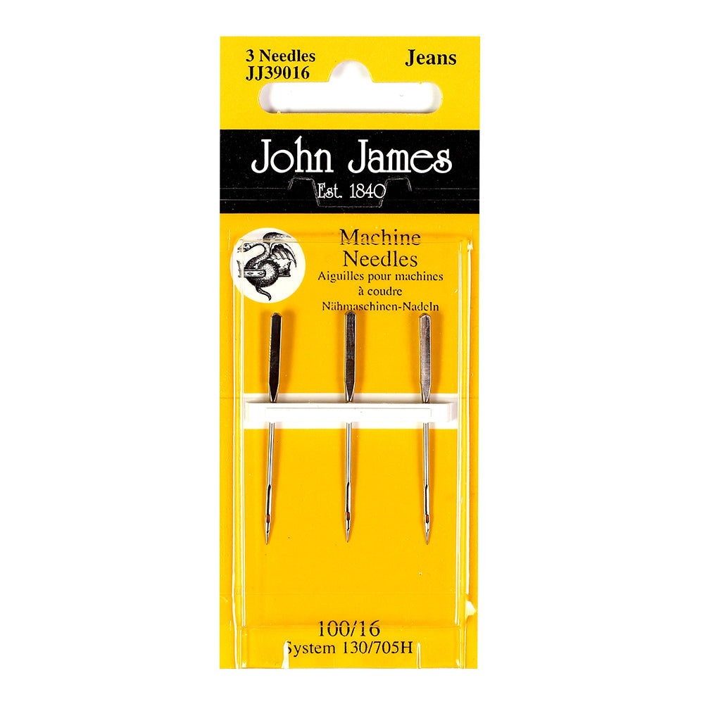 John James Sewing Machine Needles - Regular/Ballpoint/Leather/Jeans