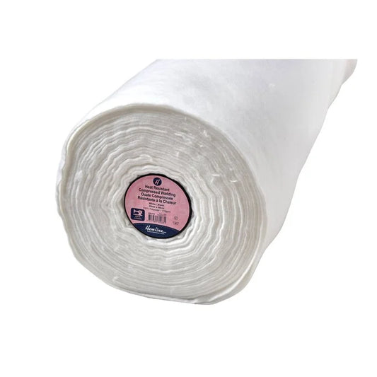 Hemline Heat Resistant Compressed Wadding, 90cm wide