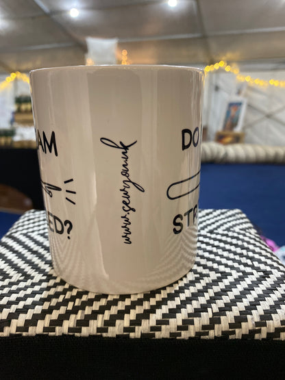 Do I Seam Stressed Mug for Sewers, fun novelty mug, ideal birthday gift