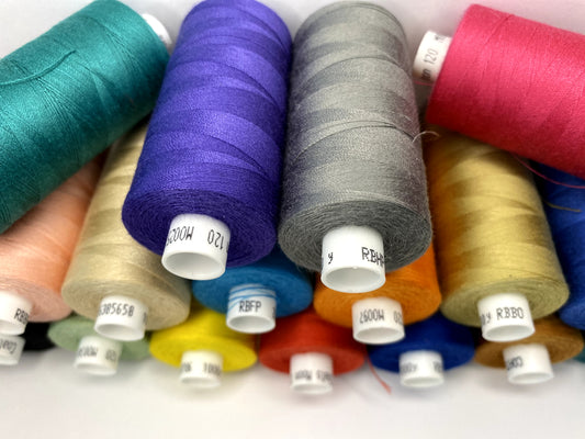 Coats Moon Thread 1000yds, sewing machine thread, hand sewing, overlocker thread