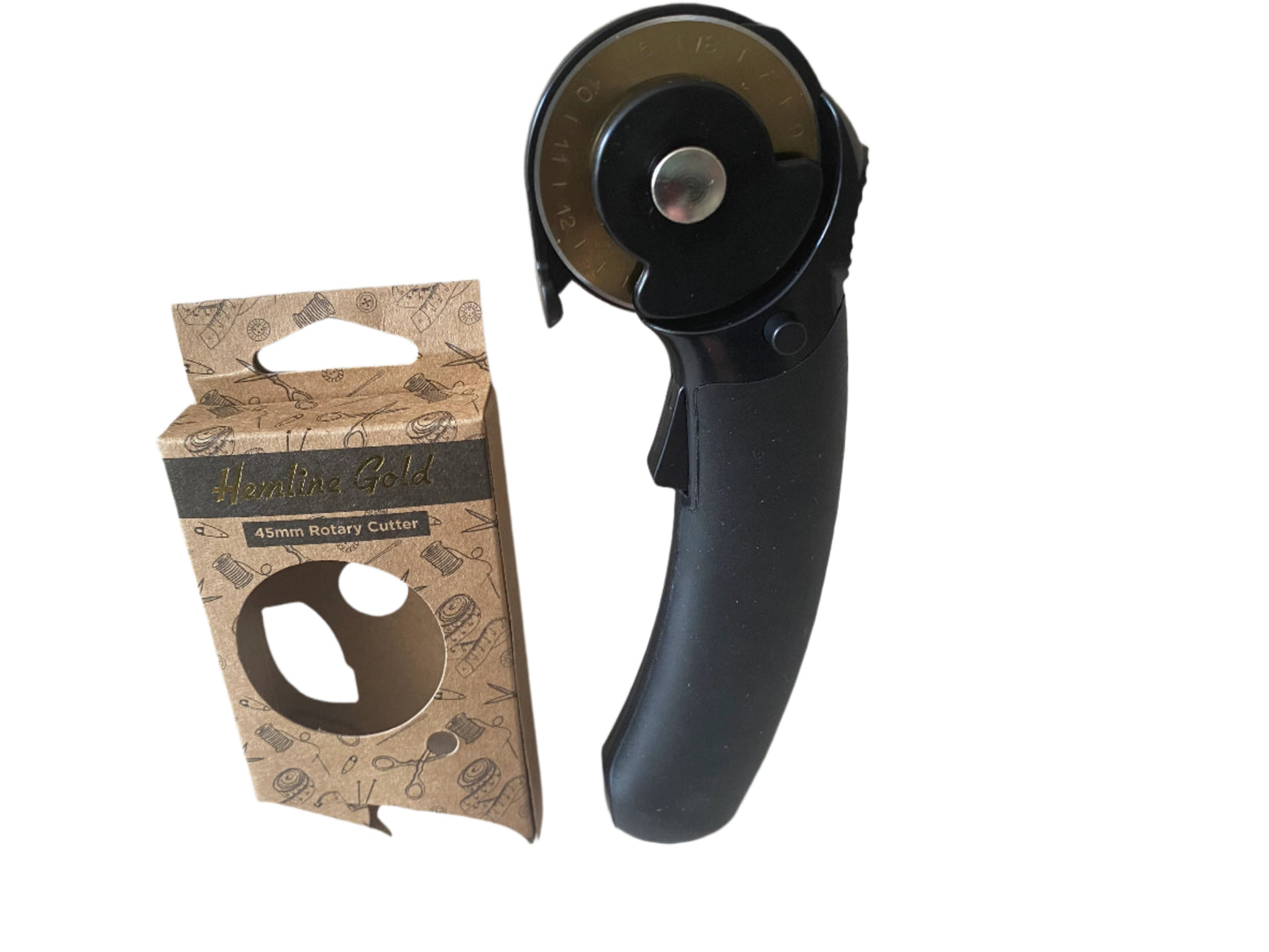 Hemline Gold Rotary Cutter, 45mm Blade