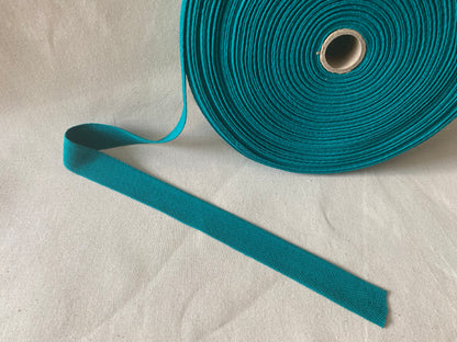 Webbing/strapping for bags, belts & crafts, 100% Cotton, 25mm, Herringbone, Various colours