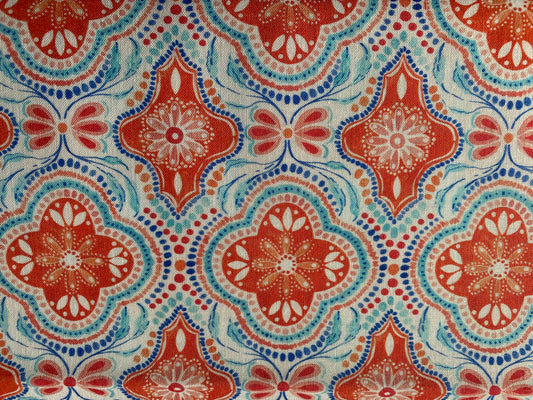 Dashwood Studio fabric, 100% Cotton Fabric. Cloud Forest Mandala by Sarah Knight