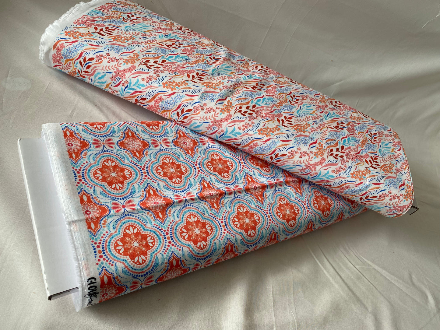 Dashwood Studio fabric, 100% Cotton Fabric. Cloud Forest Mandala by Sarah Knight