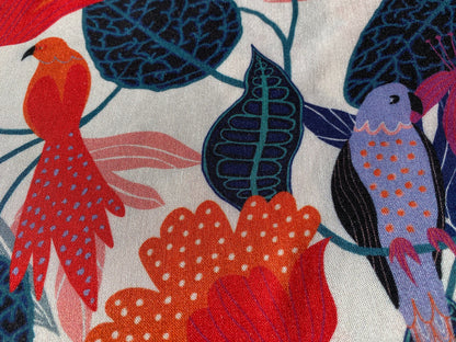 Dashwood Studio fabric, Gardenia Rayon Challis Fabric, True Creation by Rachel Parker