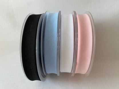 Polycotton Bias Binding, 18mm, Various Colours