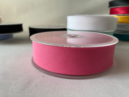 Polycotton Bias Binding, 30mm, Various Colours