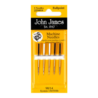 John James Sewing Machine Needles - Regular/Ballpoint/Leather/Jeans
