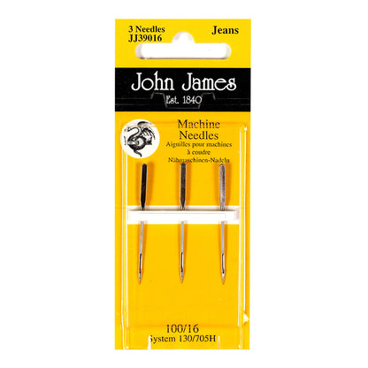John James Sewing Machine Needles - Regular/Ballpoint/Leather/Jeans