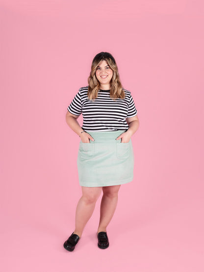 Tilly & The Buttons Ramona Sewing Pattern Pencil or Mini Skirt