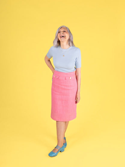 Tilly & The Buttons Ramona Sewing Pattern Pencil or Mini Skirt