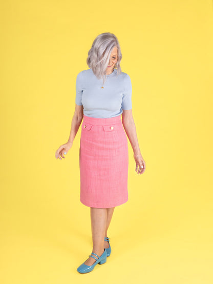Tilly & The Buttons Ramona Sewing Pattern Pencil or Mini Skirt