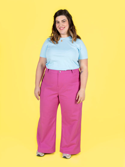 Tilly & The Buttons Thea Sewing Pattern Wide Leg Trousers