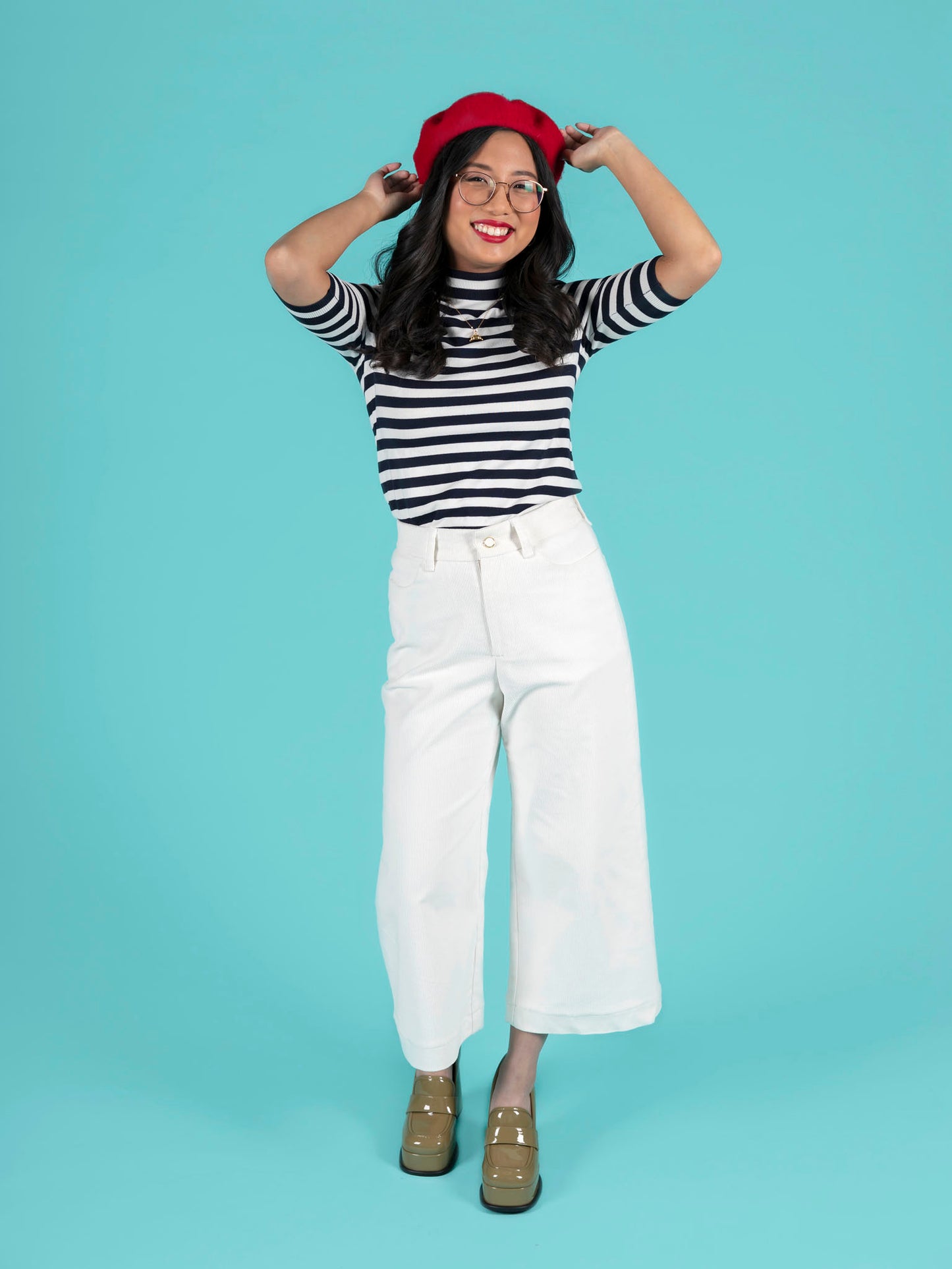 Tilly & The Buttons Thea Sewing Pattern Wide Leg Trousers