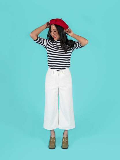 Tilly & The Buttons Thea Sewing Pattern Wide Leg Trousers