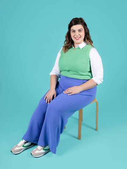 Tilly & The Buttons Thea Sewing Pattern Wide Leg Trousers