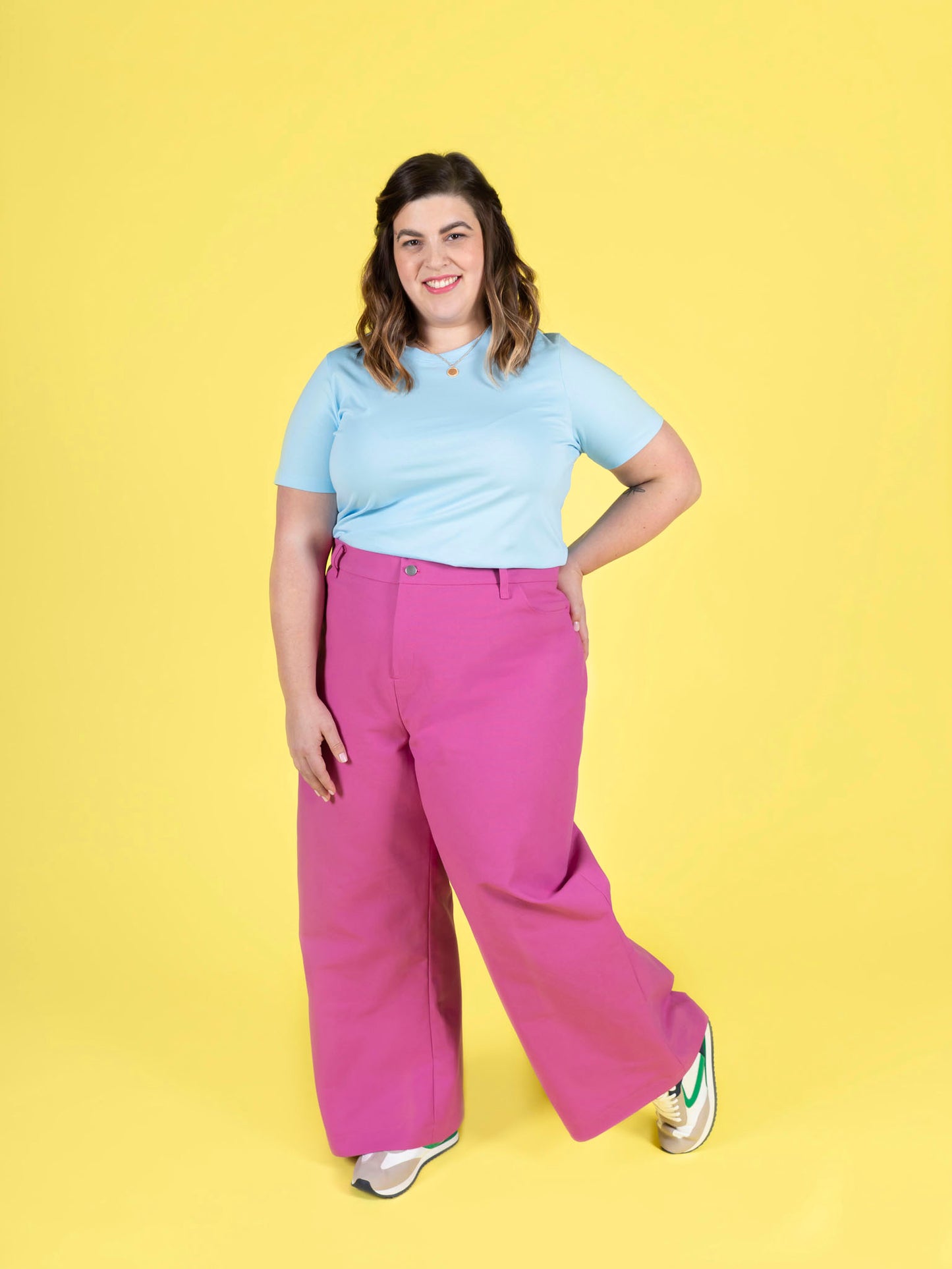 Tilly & The Buttons Thea Sewing Pattern Wide Leg Trousers