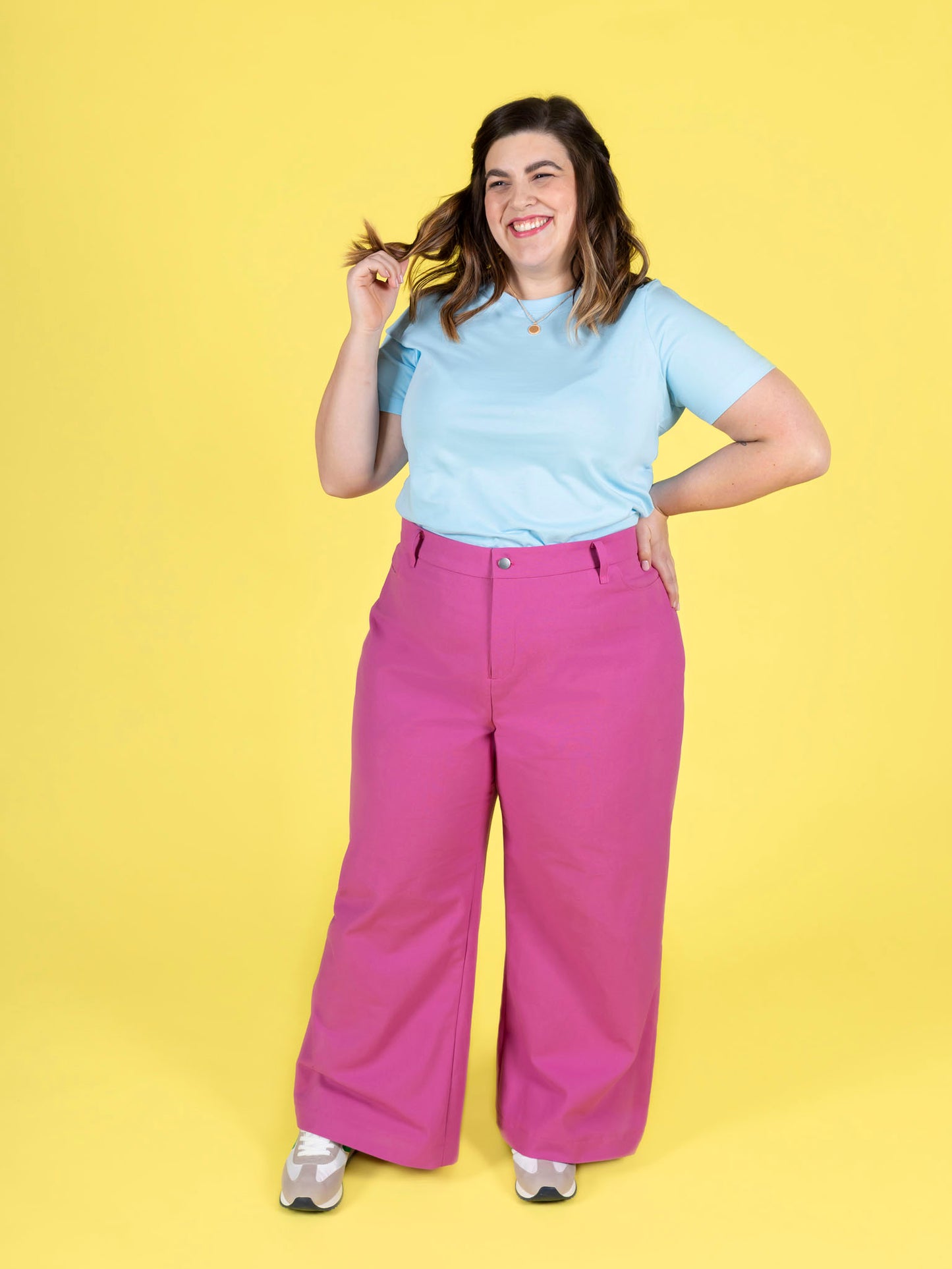Tilly & The Buttons Thea Sewing Pattern Wide Leg Trousers