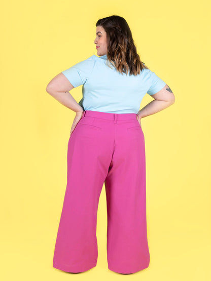 Tilly & The Buttons Thea Sewing Pattern Wide Leg Trousers