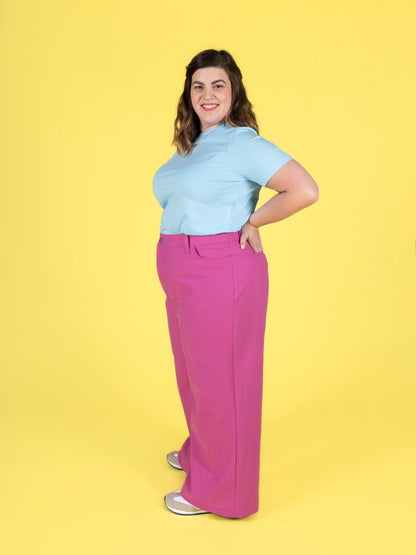 Tilly & The Buttons Thea Sewing Pattern Wide Leg Trousers