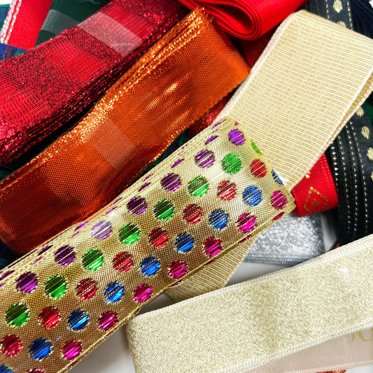 Christmas Ribbons - Assorted - 3m