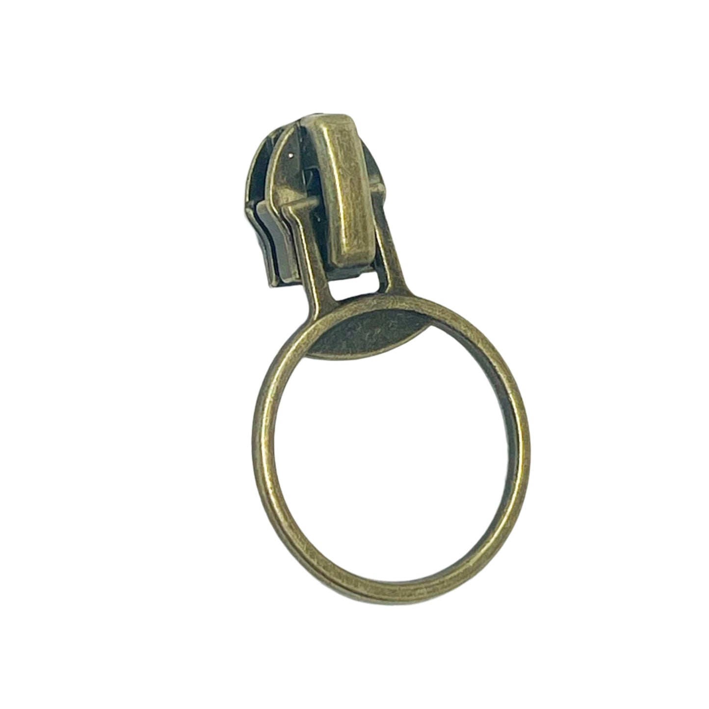 Zip Sliders / Pulls 6mm, Antique Brass